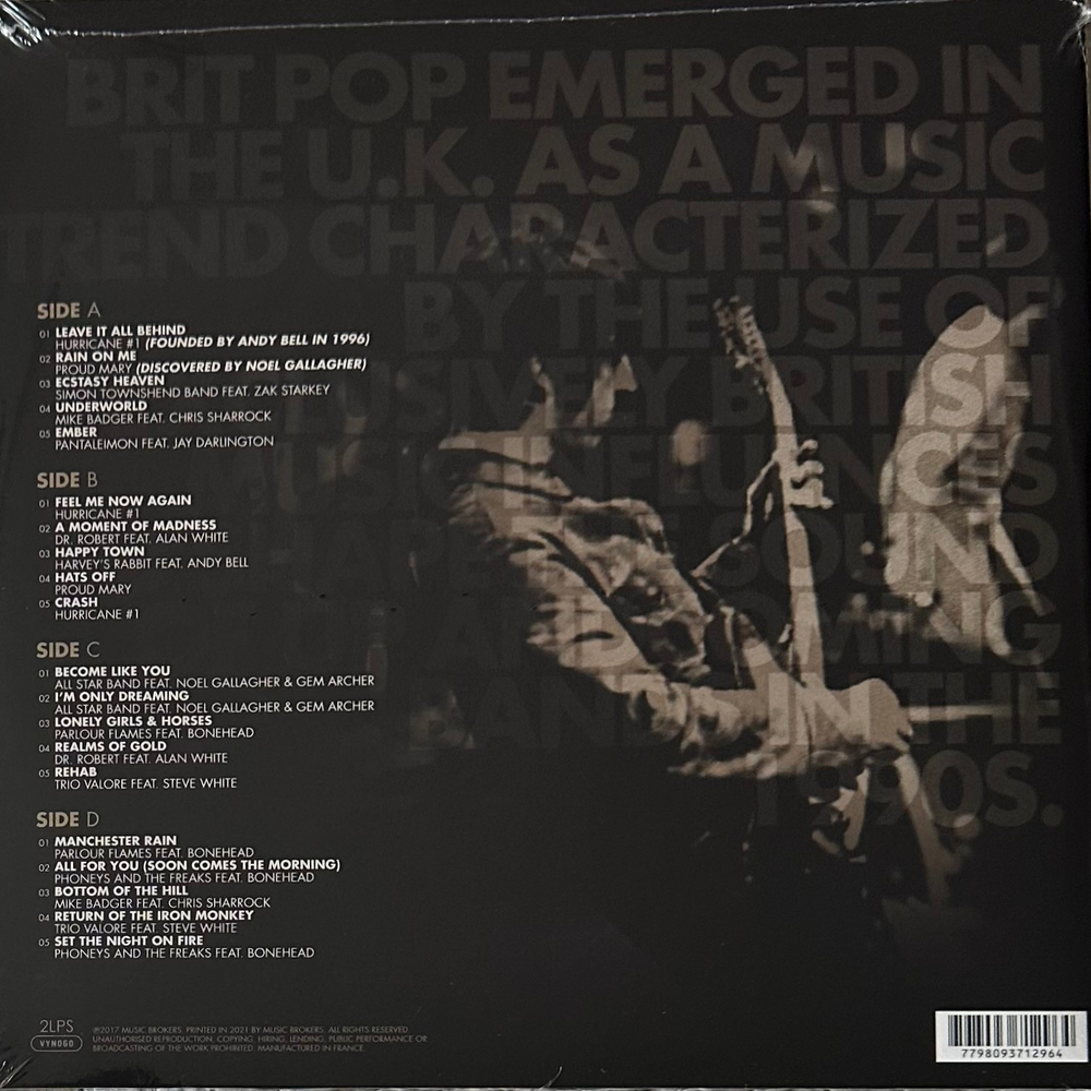 Сборник The Many Faces Of Oasis 2LP (Франция 2022г.)