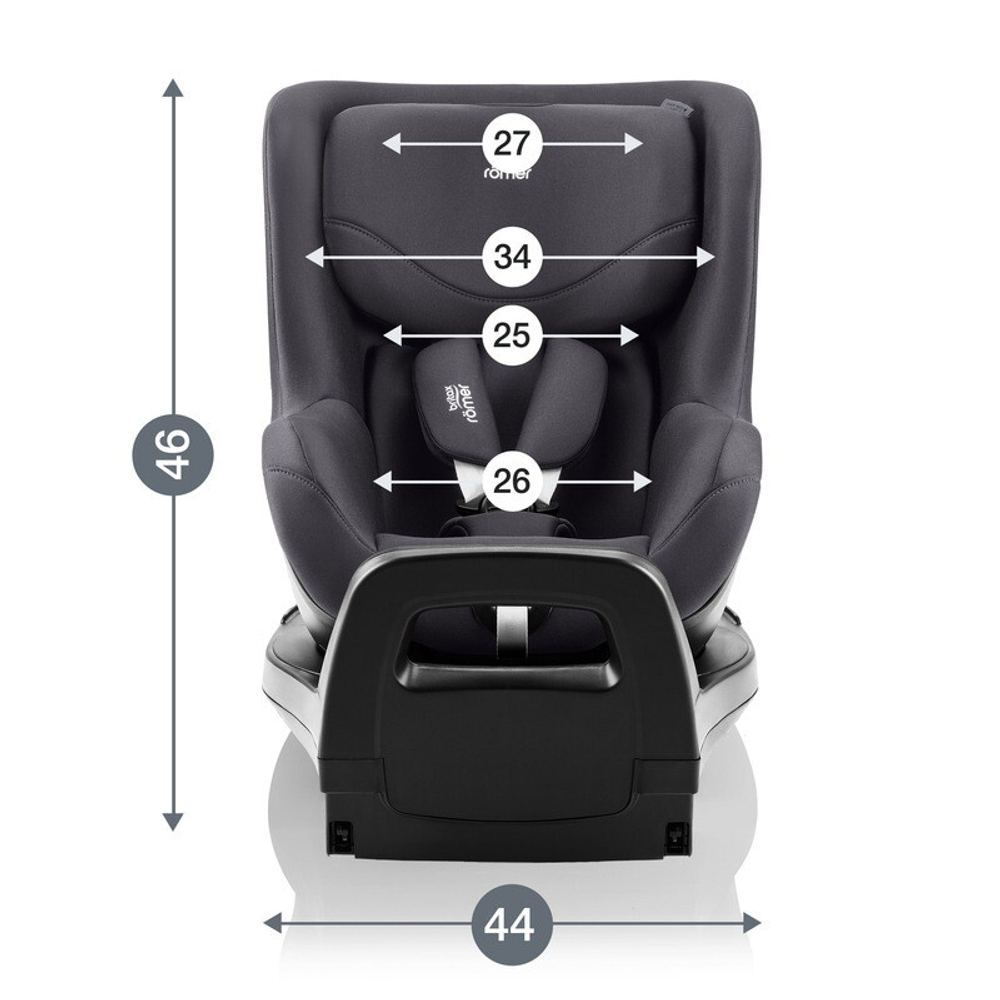Детское автокресло Britax Roemer Dualfix Pro M Classic Deep Grey