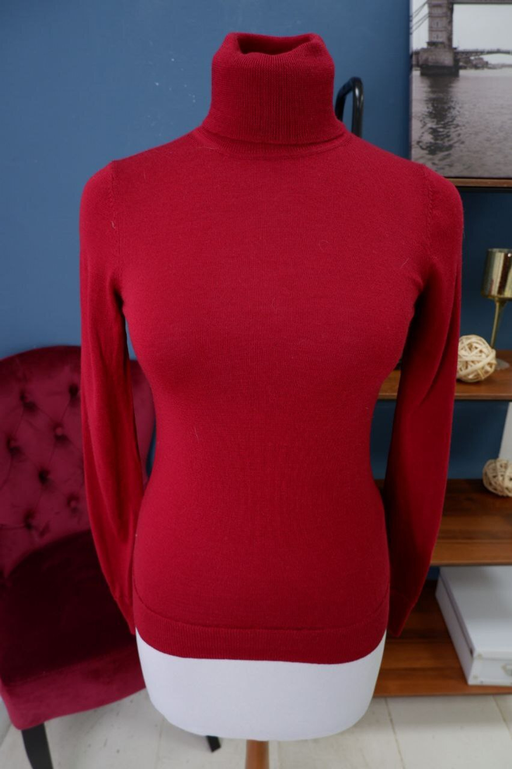 Джемпер Uniqlo шерстяной 42 размер