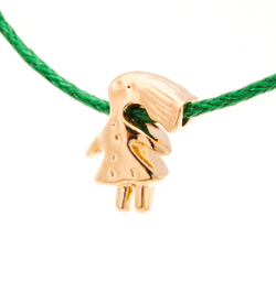 "Лайла" подвеска  Дева в золотом покрытии из коллекции "Zodiak Kids" от Jenavi