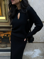 Джемпер ALESSANDRA, чёрный