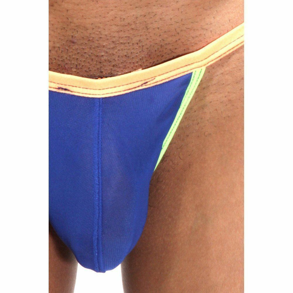 Мужские трусы джоки синие Cosmos Colors LS50NB