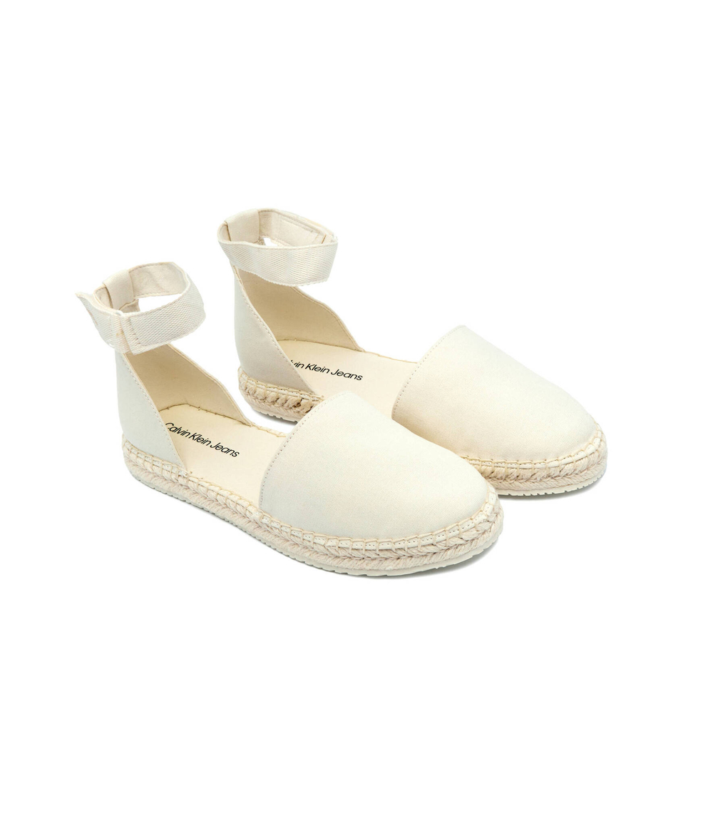 Эспадрильи Ankle CALVIN KLEIN JEANS - белый(YW0YW01027)