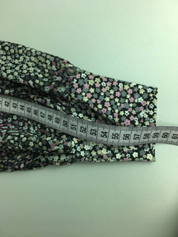 Блуза с цветочным принтом 46 размер