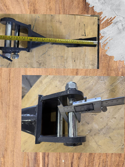 Рыхлитель(клык) под палец 25 с тавотницей для мини-экскаватора