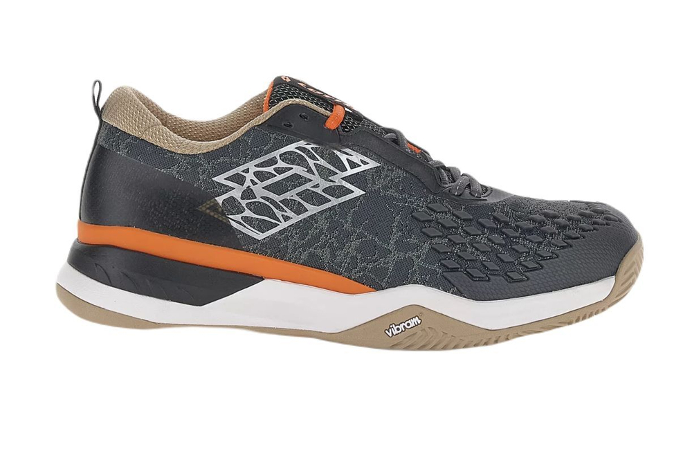 Мужские кроссовки теннисные Lotto Raptor Hyperpulse 100 II Clay - серый