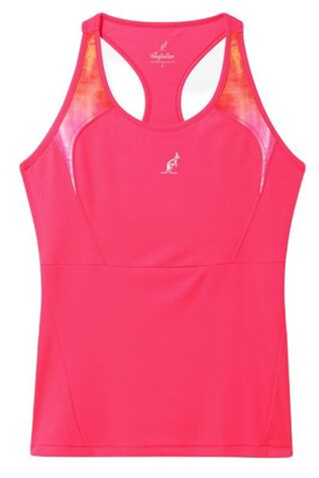Женский теннисный топ Australian Skin Blaze Ace Tank - психо-красный