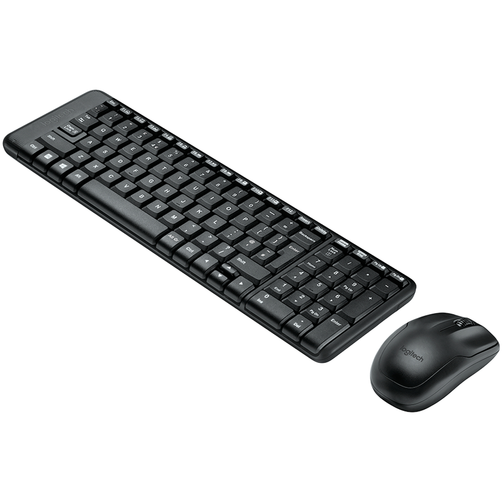 LOGITECH MK220 Wireless Combo - BLACK - RUS
