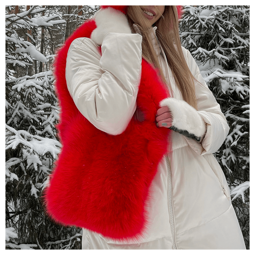 Меховая сумка «Пухля»