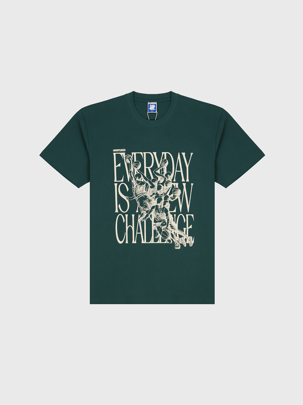 Футболка Undefeated Challenge Green