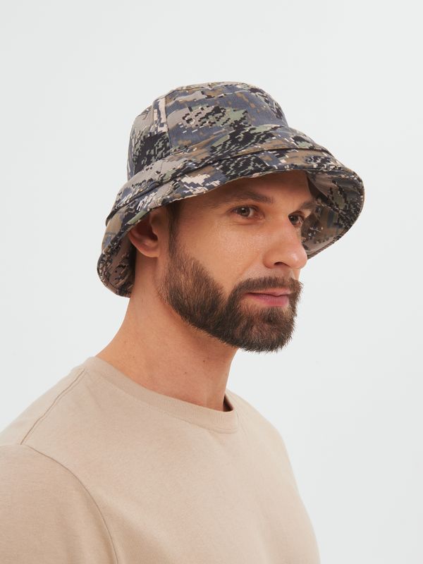 Панама-накомарник Трансформер ткань Смесовая цвет Лабиринт