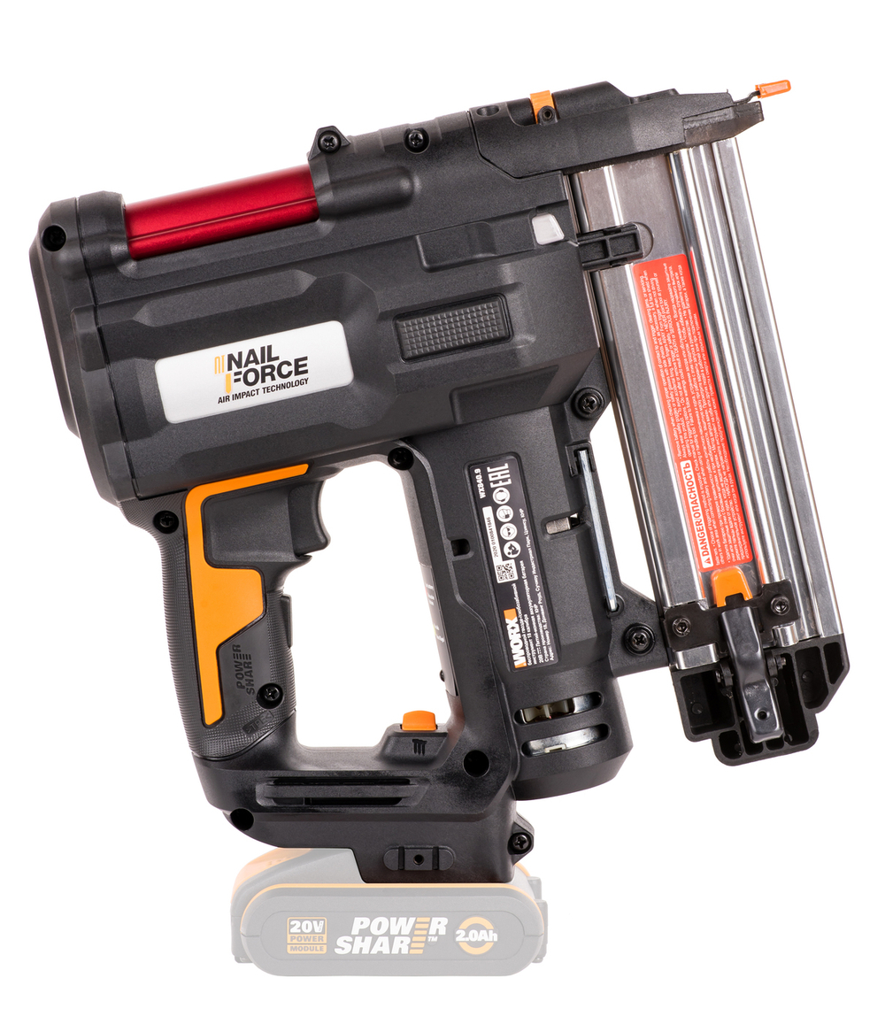 Аккумуляторный Гвозде-скобозабиватель WORX WX840.9 20В