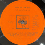 The Brothers Four- More Big Folk Hits (Англия 1965г.)