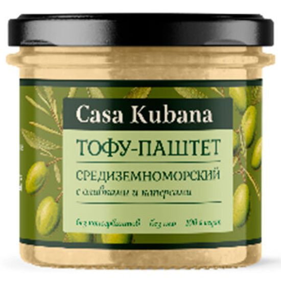 Тофу-паштет Средиземноморский Casa Kubana, 90 г