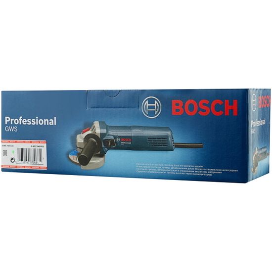 Угловая шлифмашина "BOSCH" GWS 750-125 06013940R3