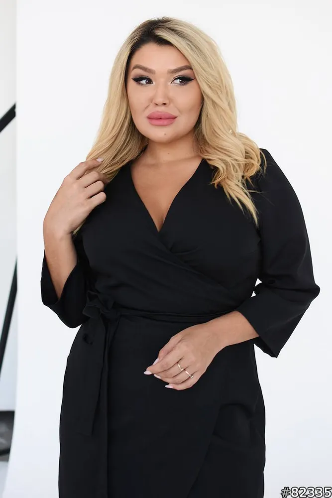 Платье на запах УК-1294-1 Фабрика Моды