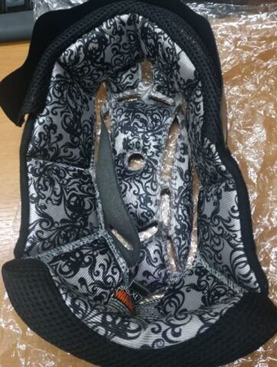 Накладки внутрен MT MX1 CROSSBONES WHITE/BLACK XL