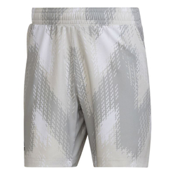 Мужские теннисные шорты Adidas Primeblue 7inch Pinted Shorts - white/grey one