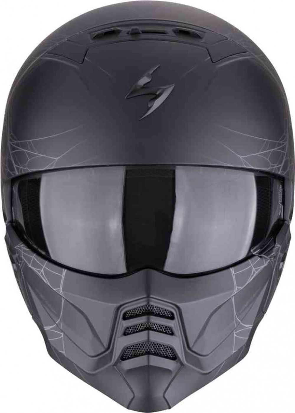 Combat II Spiderweb Jethelm / Матовый / Темно-серый