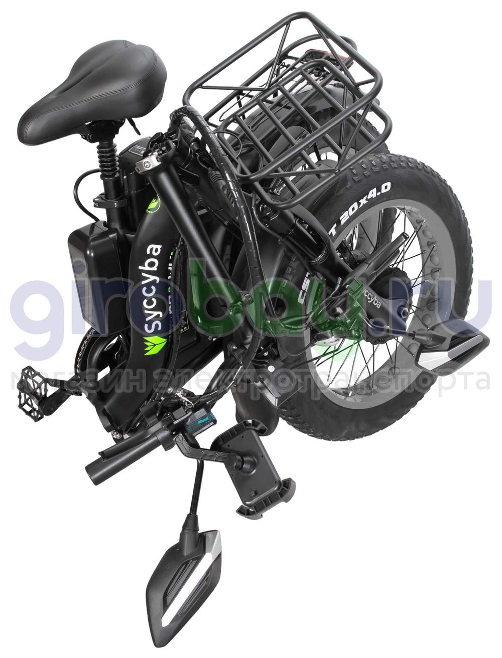 Электровелосипед Syccyba F11 Pro Dual 48V/20Ah (полный привод) - Серый обод фото №15