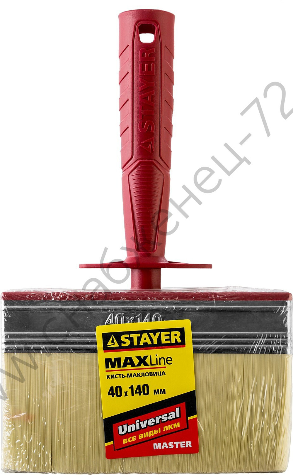 STAYER UNIVERSAL 4х14 см, светлая щетина, пластмассовый корпус, Макловица, MASTER (01824-14)