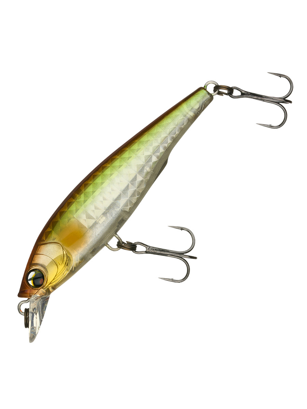 Воблер для рыбалки Duel L-Bass Jerkbait 110SF F1238 #HWS, 110 мм, 15 г, медленно всплывающий, минноу