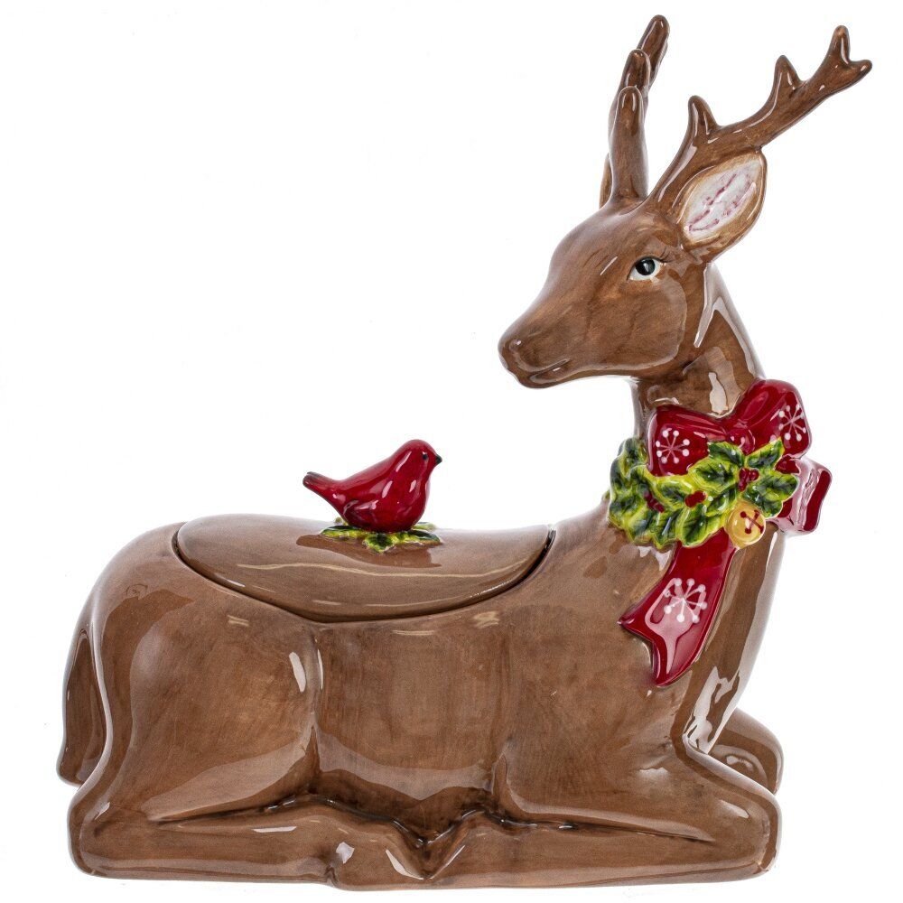 GAEM Конфетница "Олень", 900 мл, L22 W12 H24,5 см