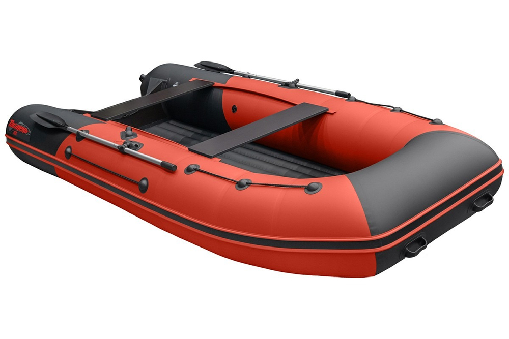 Таймень RX 4100 НДНД красный/черный (лодка ПВХ)