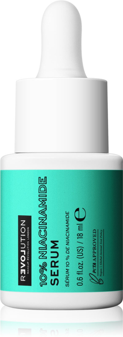 Revolution Relove Niacinamide 10% - успокаивающая сыворотка для жирной и проблемной кожи /   18  ml  / GTIN 5057566585453