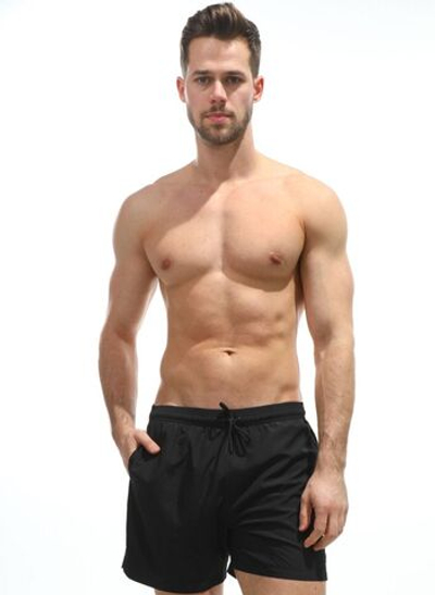 Мужские пляжные шорты +size (Размер: 4X) (Цвет: голубой)