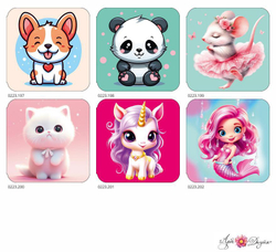 Набор мини-открыток МУЛЬТИКИ/120шт 0994.715