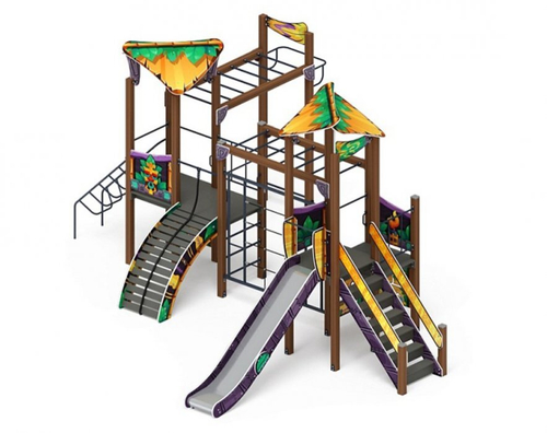 Детский игровой комплекс Волшебный город (Майя) ДИК 2.19.01-01 Н=1500