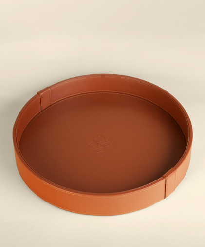 Поднос с логотипом DZADZA Коричневый