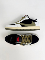 Кроссовки Nike Air Jordan 1 Low #B262 (зел.)