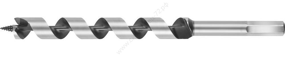 URAGAN 18x235/160мм, сверло левиса по дереву, шестигранный хвостовик