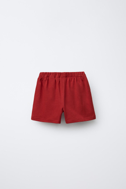 ZARA ШОРТЫ С ЛАМПАСАМИ BOBBY SMALL ©, КРАСНЫЙ