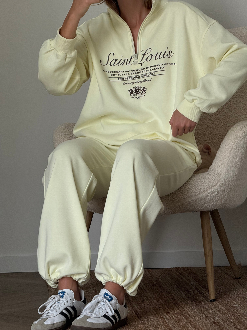Костюм Saint Louis лимонный