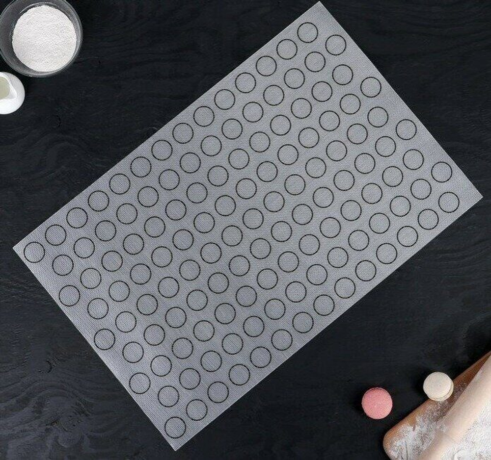 Коврик армированный для макаронс 56,537 см