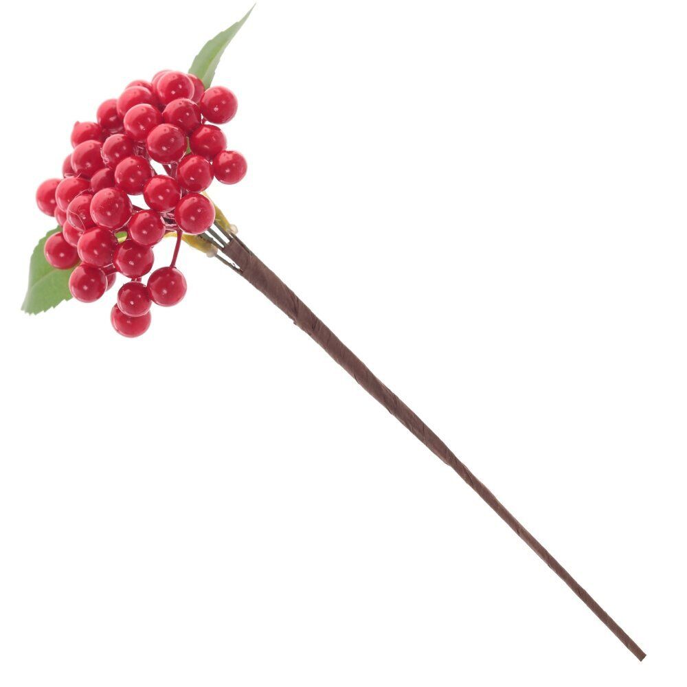 GAEM Ветка искусственная "Ягода", L12 W10 H27 см, 3в.