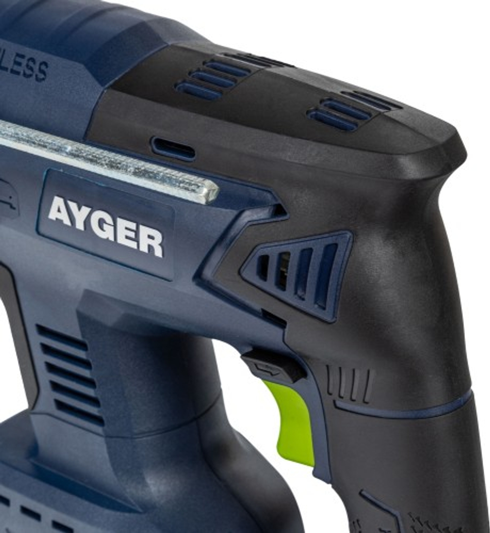 Перфоратор аккумуляторный AYGER  AHA18BL4
