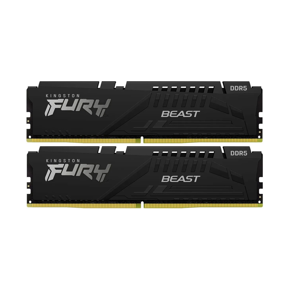 Комплект модулей памяти Kingston FURY Beast KF556C36BBEK2-32 DDR5 32GB (Kit 2x16GB) 5600MHz