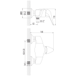 Смеситель Lemark Poseidon LM4233C для душа