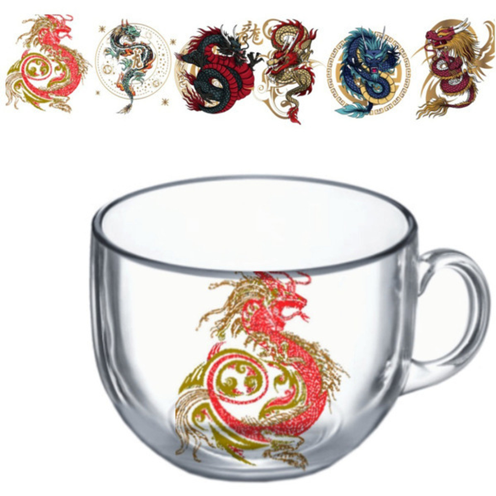 Кружка 500мл «Античный Китай» 6 видов