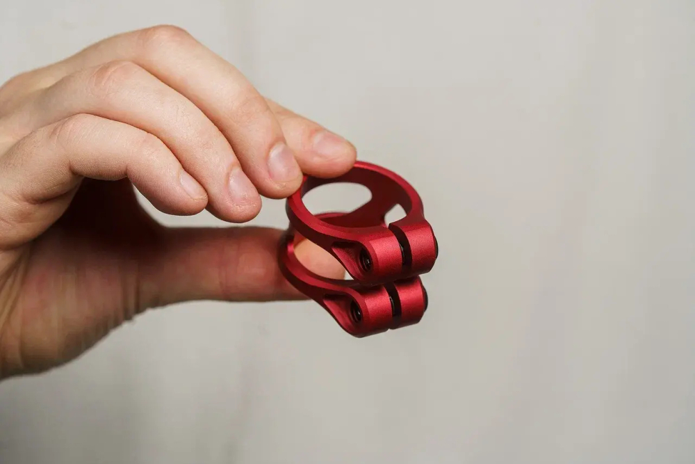 Зажим Ethic sylphe double clamp V2 31.8 red