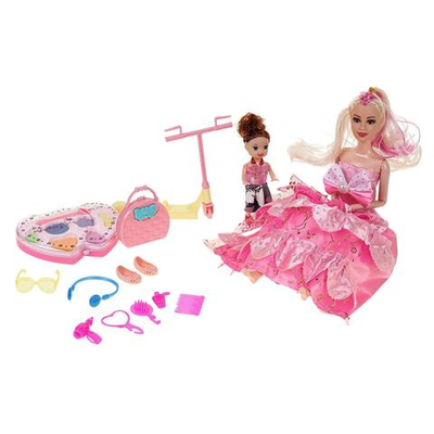 Кукла тип модель, с аксесс. коробка 01287