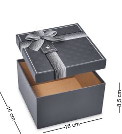 WF-194-B Набор коробок из 3 шт, графитовый