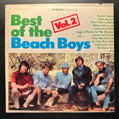 The Beach Boys ‎– Best Of The Beach Boys Vol. 2 (США 1967г.)