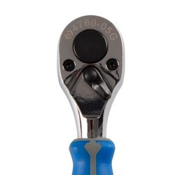 KING TONY (4760-05G) Трещотка 1/2", 137 мм, 72 зубца, флажковая