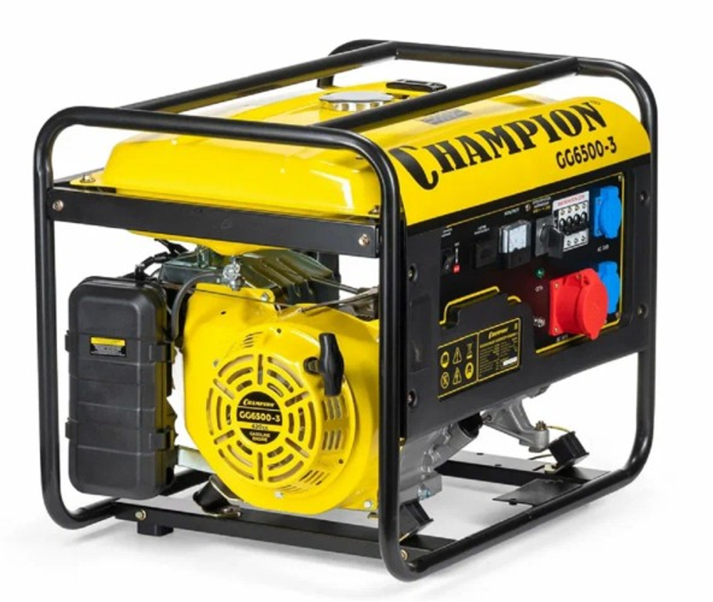 Генератор бензиновый CHAMPION GG6500-3