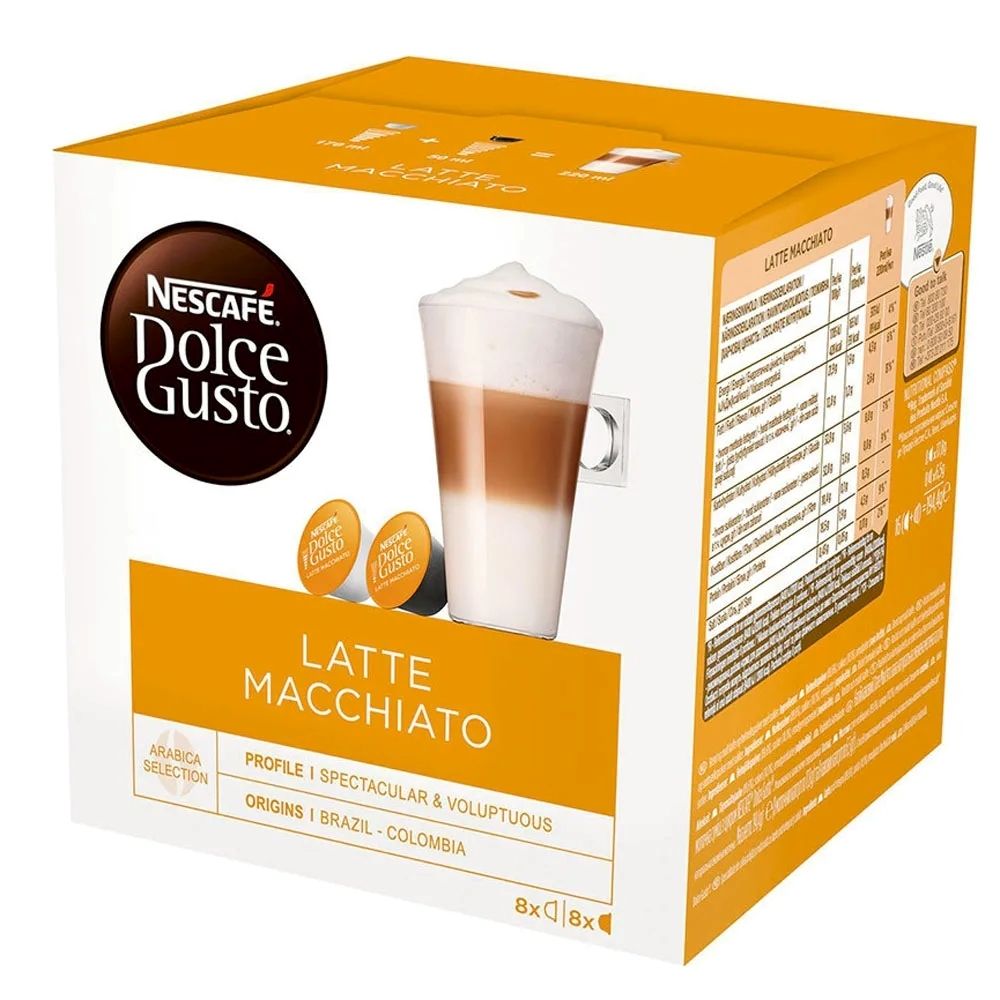 Кофе в капсулах Nescafe Dolce Gusto Latte Macchiato 16 шт